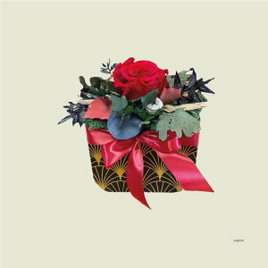 Ruže a kvety v boxe 