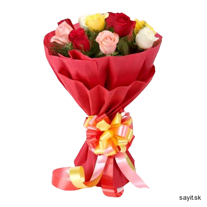 Kytica mix ruží - Sunny Roses Mix