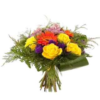 Kolorit Ruža, Gerbera, Statica a Chryzantéma