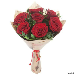 Kytica červené ruže 